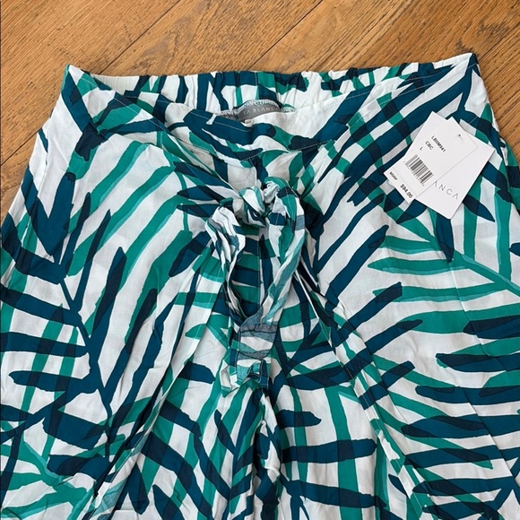 NWT La Blanca Tie Front Coverup Pants. Size Large - Picture 3 of 11